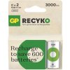 GP Recyko+ HR14 - přednabité baterie, C, 1.2V, 3000mAh - 2ks v balení, 1032322301