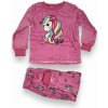 Dievčenské pyžamo Pony fuchsiové