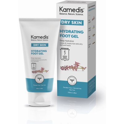 Kamedis Dry Skin Hydrating Foot Gel hydratačný gél na nohy 100 ml