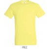 SOL´S REGENT / Pánske tričko s okrúhlym výstrihom - pale yellow XS