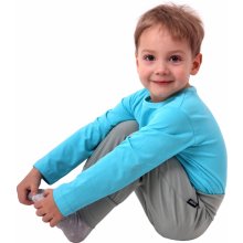 Dětské kalhoty baggy lehké olivové