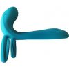 XoCoon Couples Vibrator Ring (Green), stimulačný penis krúžok s vibráciou