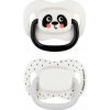 Canpol babies BabiesBoo silikon symmetrical Soother cumlík white 2 ks