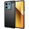 Techsuit Carbon Silicone puzdro pre Xiaomi Redmi Note 13 5G – čierne KF2315575