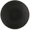 Jedálenský tanier EQUINOXE 26 cm, čierna, REVOL