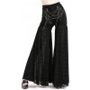 nohavice gotický DEVIL FASHION Black Gothic Punk Retro