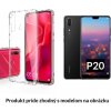 Silikónové Púzdro Luxria Clear Absorb pre Huawei - Priehľadné pre Huawei: P20