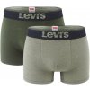 LEVI`S - boxerky 2PACK Levi`s optical illusion green combo - limitovaná edícia-L (89 - 95 cm)
