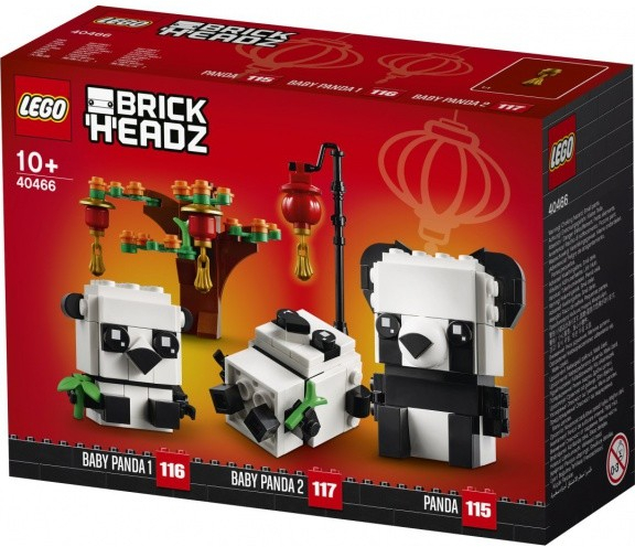 LEGO® BrickHeadz 40466 Čínske novoročné pandy od 29,9 € - Heureka.sk
