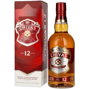 Chivas Regal 12y 40% 0,7 l (kartón)