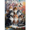 Alipson Puzzle - Puzzle Kočičia zima - 1000 dielov