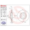 BREMBO Brzdový kotúč 09.9145.11