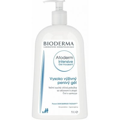BIODERMA Atoderm Intensive Gel moussant výživný penivý sprchovací gél, 1l