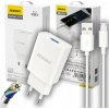 NABÍJAČKA DUDAO A4EU USB-A 2.1A - BIELA + KÁBEL USB-A - MICRO USB