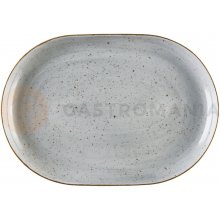Lubiana Servírovací tanier šedá farba 330 mm Boss