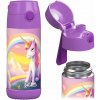 Detská nerezová fľaša na pitie JARLSON MALI Unicorn 350 ml