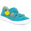 Dievčenské barefoot sandále ELASTIC Turquoise Froddo G3150262-15 turquoise - 31