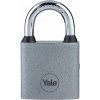 Zámok Yale Y111S/60/132/1, visiaci, železný, strieborný, 63 mm, 3 kľúče