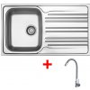 Sinks STAR 860 + ELASTA nerez/sivá