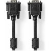 NEDIS kabel VGA (D-SUB)/ zástrčka VGA - zástrčka VGA/ černý/ bulk/ 2m CCGL59000BK20