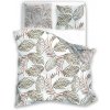Faro Bavlnené obliečky BOHO 002 160x200 cm + 2x 70x80 cm biela/hnedá