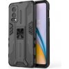 Puzdro OnePlus Nord 2 5G s držiakom čierna farba