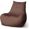 Sablio Sedací vak Bean Gaštanová - 100 x 90 x 45 cm
