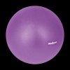 Mini gymnastická lopta na pilates rehabilitačná 25cm, farba fialová, REBEL ACTIVE