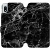 Flipové puzdro na mobil Samsung Galaxy A10 – V056P Čierny mramor 5903226879236