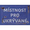 Ceduľa Místnost Pro Ukrývané