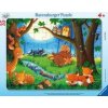 Ravensburger Kinderpuzzle - 05146 Wenn kleine Tiere schlafen gehen - Rahmenpuzzle für Kinder ab 3 Jahren, mit 35 Teilen (Hra)