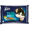 Felix Fantastic DUO treska a losos, losos a sardinky, sleď a pstruh, pstruh a makrela 4x 85 g