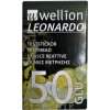 Wellion LEONARDO GLU Prúžky testovacie (1 balenie) 1x50 ks, 9120072862038