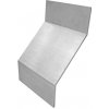 Hliníková plotová lamela tvaru Z, 100x45mm 6 m +/-5mm (AL-PV13-6)