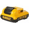 DCB127 DEWALT NASUNOVACÍ BATERIE 10,8 / 12V XR LION S KAPACITOU 2,0 AH