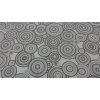 Dekoračná látka MANDALA ECO sivá šírka 140 cm