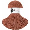 Bobbiny bavlněná šňůra JUNIOR 3mm terracotta