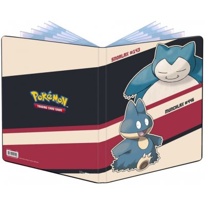 Ultra Pro Pokémon TCG Snorlax & Munchlax A4 album na 180 karet