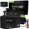 Sada Green Cell 12V->230V 300W/600W čistý sínus + batéria Green Cell 12V 100Ah AGM