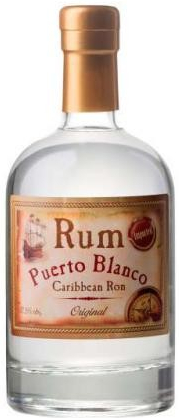 Puerto Blanco Caribbean White 37,5% 0,5 l (čistá fľaša)