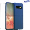 Púzdro Roybens 360 Full Body pre Samsung + tvrdené sklo - Modré Samsung: Galaxy S20 Plus