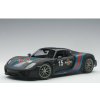 AUTOart Paket Porsche 918 Spyder Weissach matná čierna s odtieňom Martini 1:18