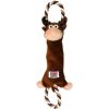Hračka Kong Dog Knots Preťahovadlo Sob, pískacie, polyester, M/L