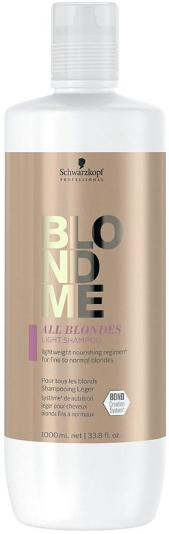 Schwarzkopf BlondME All Blondes Light Shampoo 1000 ml