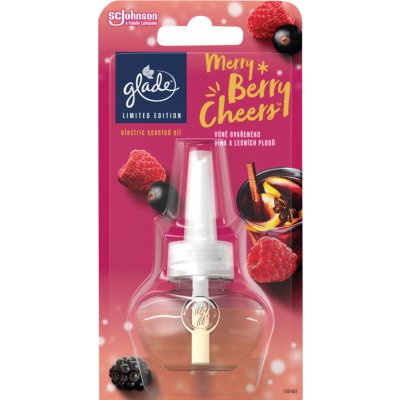 Glade elektrický osviežovač vzduchu náhradná náplň Merry Berry Cheers 20 ml