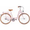 Bicykel Kenzel Bellissima Deluxe 7spd 2025 Farba: ružová, Veľkosť rámu: 46 cm, Priemer kolies: 26”