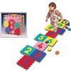 Penová modulová detská hracia podložka (12x puzzle) SPARTAN SPORT - dĺžka 240 cm, šírka 60 cm, výška 1,4 cm
