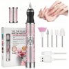 BRÚSKA NA NECHTY MANIKÚRA PEDIKÚRA BEZDRÔTOVÁ sada na robenie USB