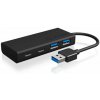 ICY BOX 4 porty USB 3.0 hub čierna; IB-HUB1426-U3