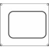 Matrice na jednodílnou nádobu B / P j 187x137 mm pro svářečky na potravinové misky AG02E / AG02HD, 227x178 mm | TECHNICA, 187100